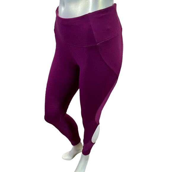 Lorna Jane Raspberry Running Pants with Cut-Out Details – Size Small - Picture 16 of 16